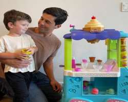 He promotes several brands like Play Doh through social media.